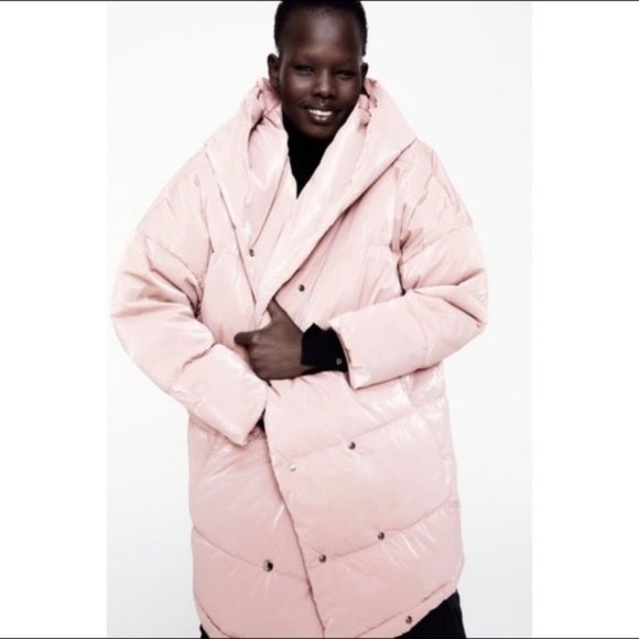 ZARA Oversized Puffer Jacket Size S - Picture 6 of 7